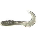 Action Bait 3' Curly Grubs 25pk Smoke - HookMeUp