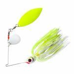 Booyah Glow Blade Tandem 1-2 Wht-Cht Wht-Cht Blades - HookMeUp