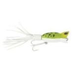 Arbogast Hula Popper 1-4 Frog White Belly - HookMeUp