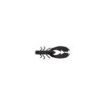 Berkley Chigger Craw 4' Black-Red-Fleck 9ct - HookMeUp