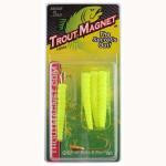Leland Trout Magnet 1-64oz 9ct Opaque Chartreuse - HookMeUp