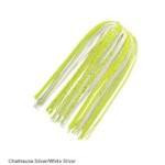 Z-MAN Ez Skirt 3ct Chart Sliver -White Sliver - HookMeUp