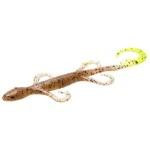 Zoom Lizard 6' 9-bag  Pumpkin-Chartreuse Tail - HookMeUp