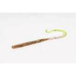 Zoom Magnum Worm 9' 20-bag Pumpkin Chartreuse Tail - HookMeUp