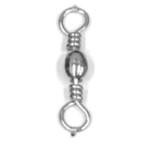Eagle Claw Swivel-Black Barrel 12ct-12pk Size 5 - HookMeUp