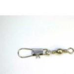 Eagle Claw Swivel-Nickle Barrel w-Interlock Snap 12ct-12pk Size 7 - HookMeUp