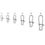 Eagle Claw Snaps Dual Lock Black 10ct Size 3 - HookMeUp