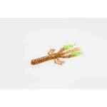 Zoom Lil Critter Craw 4' 12-bag Pumpkin-Chartreuse Tail - HookMeUp
