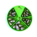 Eagle Claw Sinker Assortment Bass Casting 27pc - HookMeUp