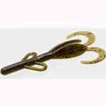 Zoom Baby Brush Hog 5.5' 12-bag Green Pumpkin Purple - HookMeUp