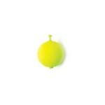 Eagle Claw Float Round Foam Weighted Snap-On Chartreuse 2ct 11-2' - HookMeUp