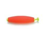 Eagle Claw Float Cigar Foam Unweighted Snap-on Red 50ct 3' PHO - HookMeUp