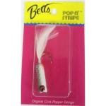 Betts Pop N Stripe White-Black - HookMeUp