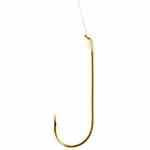 Eagle Claw Aberdeen Bronze Snelled Hook Size 1 - HookMeUp