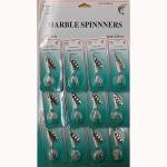 FJ Neil Marble Spinners 1-4oz White - HookMeUp