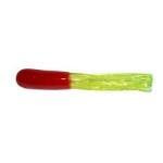 Big Bite Crappie Tubes 1.5' 100ct Red-Chartreuse - HookMeUp