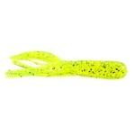 Big Bite Crappie Tubes 1.5' 10ct Chartreuse Sparkle - HookMeUp