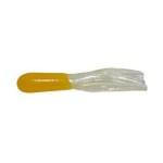 Big Bite Crappie Tubes 1.5' 10ct Yellow-Pearl - HookMeUp