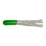 Big Bite Crappie Tubes 1.5' 10ct Green-Pearl - HookMeUp