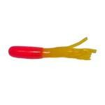 Big Bite Crappie Tubes 1.5' 10ct Pink-Yellow - HookMeUp