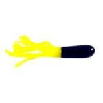 Big Bite Crappie Tubes 1.5' 10ct Black-Yellow - HookMeUp