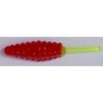 Big Bite Panfish Minnow 1.5' 10ct Red Chartreuse - HookMeUp