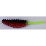 Big Bite Panfish Minnow 1.5' 10ct Red-Black Chartreuse - HookMeUp