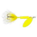 Yakima Rooster Tail 1-4 Flourescent Chartreuse w-painted blade - HookMeUp