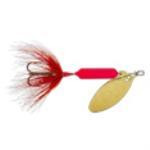 Yakima Rooster Tail 1-4 Flourescent Red - HookMeUp