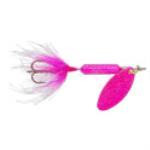 Yakima Rooster Tail 1-4 Pink Painted Blade - HookMeUp