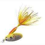 Yakima Rooster Tail 1-4 Tinsel Yellow - HookMeUp