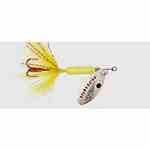 Yakima Rooster Tail 1-4 Yellow Red - HookMeUp
