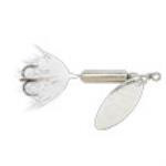 Yakima Rooster Tail 3-8 Chrome White - HookMeUp