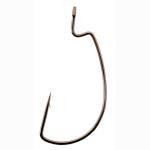 Gamakatsu Deep Throat Wide Black Hook Size 2-0 6ct - HookMeUp
