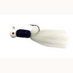 Hal-Fly Jig 1-16oz 12-cd Blue-Glitter-White - HookMeUp