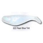 Luckie Strike Shad Minnow 2' 100ct Pearl Blue Tint - HookMeUp