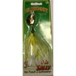 Hildebrandt Snagless Sally Nickle 1-4 Chartreuse-White - HookMeUp
