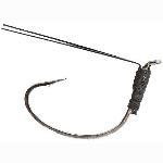 Gamakatsu Wicked Wacky Black Size 1-0 3ct - HookMeUp