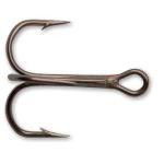 Mustad Round Bend Treble 5ct Size 4 - HookMeUp