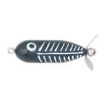 Heddon Tiny Torpedo 1-4 Black Shore Minnow - HookMeUp