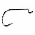 Mustad Mega Bite Worm Hook Black Nickle 5ct Size 2-0 - HookMeUp