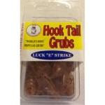Luckie Strike Curl Tail Grub 3'10ct Pumpkin Pepper - HookMeUp