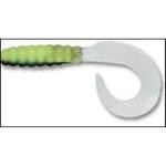 Luckie Strike TriColor Grub 3'10ct Black Silk Chart White - HookMeUp