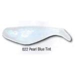 Luckie Strike Shad Minnow 3' 100ct Pearl Blue Tint - HookMeUp