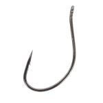 Gamakatsu Drop Shot Hook Black 25ct Size 1-0 - HookMeUp