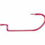Owner Hook Wide Gap Size 2-0 6ct Red - HookMeUp