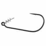 Owner Twist Lock Flipping Hook Black Size 4-0 4ct - HookMeUp