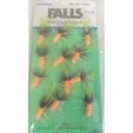 Betts Falls Fly Fluorescent Orange Size 10 - HookMeUp