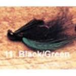 Arkie 1-4 Bucktail 6-cd Black-Green - HookMeUp