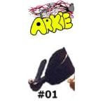 Arkie 1-4 Bucktail 6-cd Black - HookMeUp